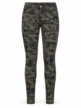 Amaryllis Sasha Muted Camo Skinny Jeans Size 0 NWT